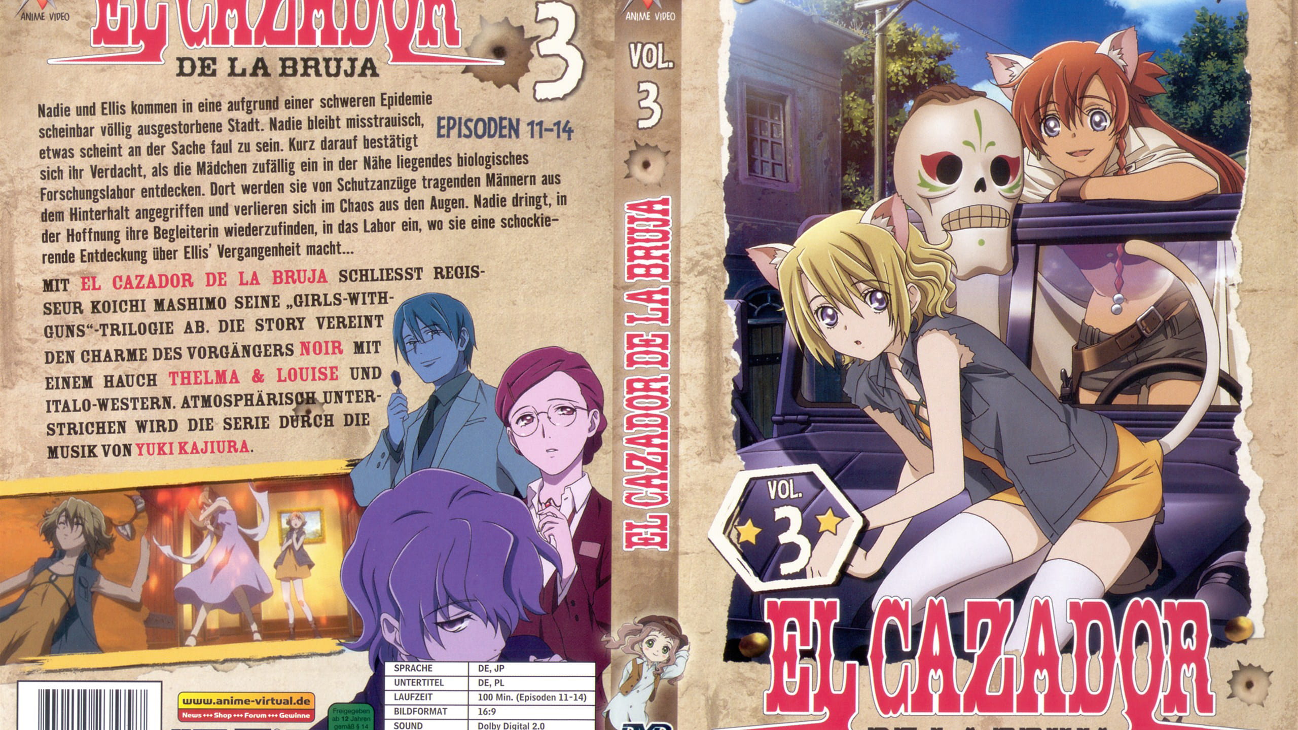 魔女猎人 动漫电脑壁纸下载