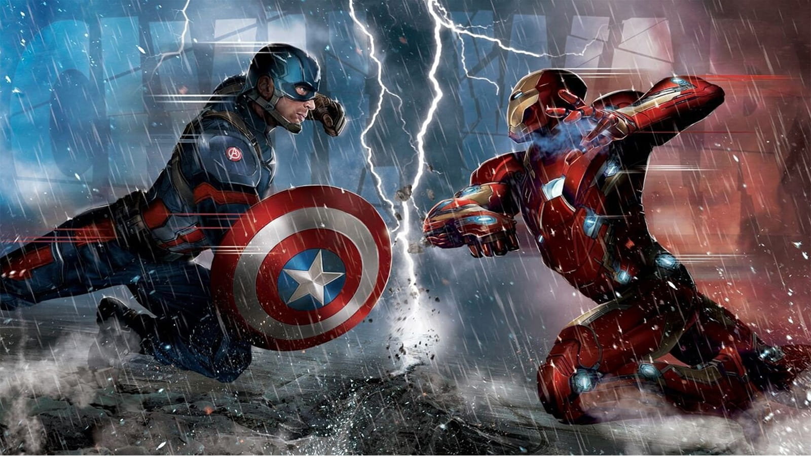 漫威 美国队长精美漫画动漫电脑壁纸下载