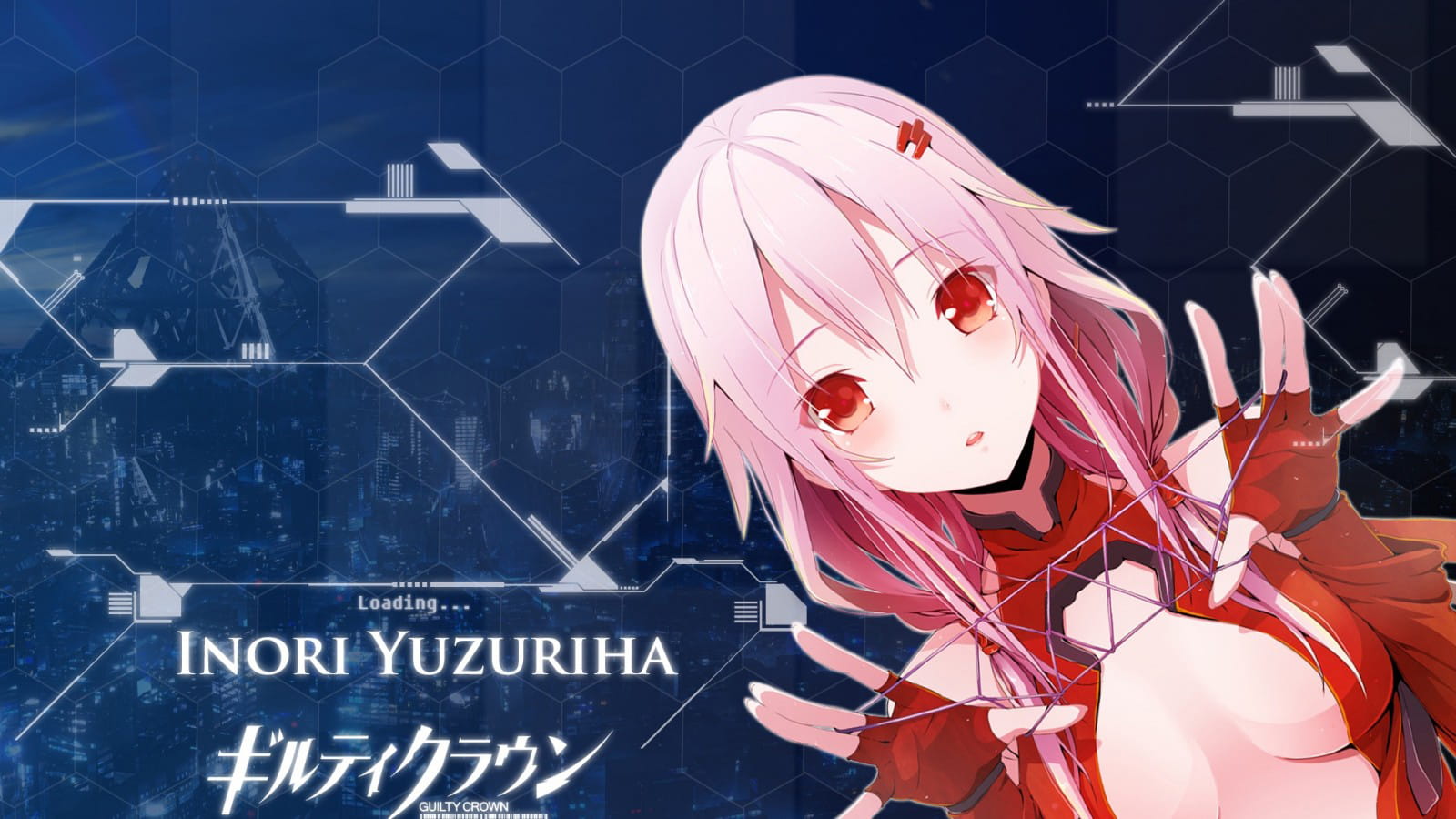 罪恶王冠 美丽少女蝶祈 动漫电脑壁纸下载