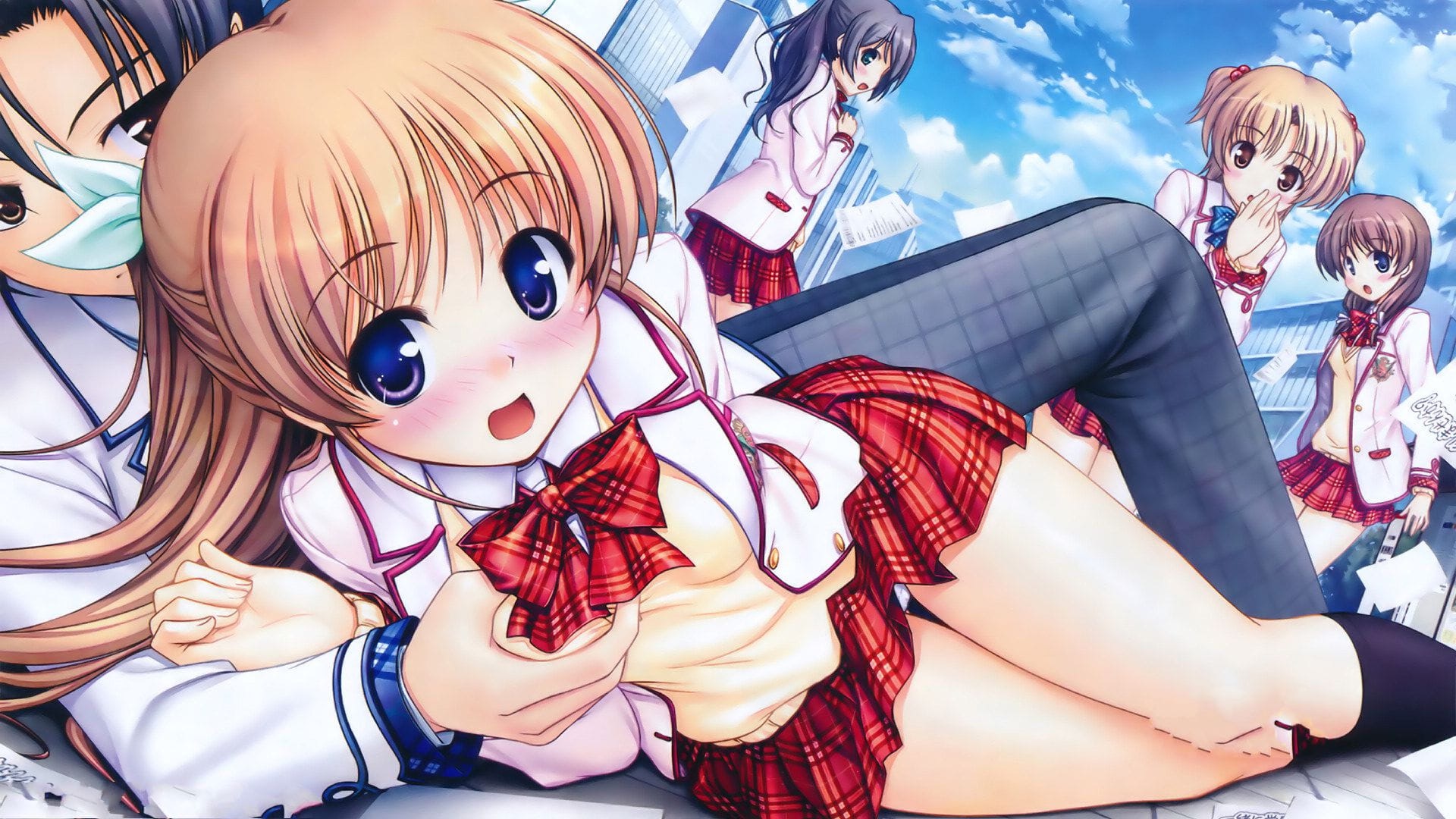 《大图书馆的牧羊人》美少女电脑壁纸