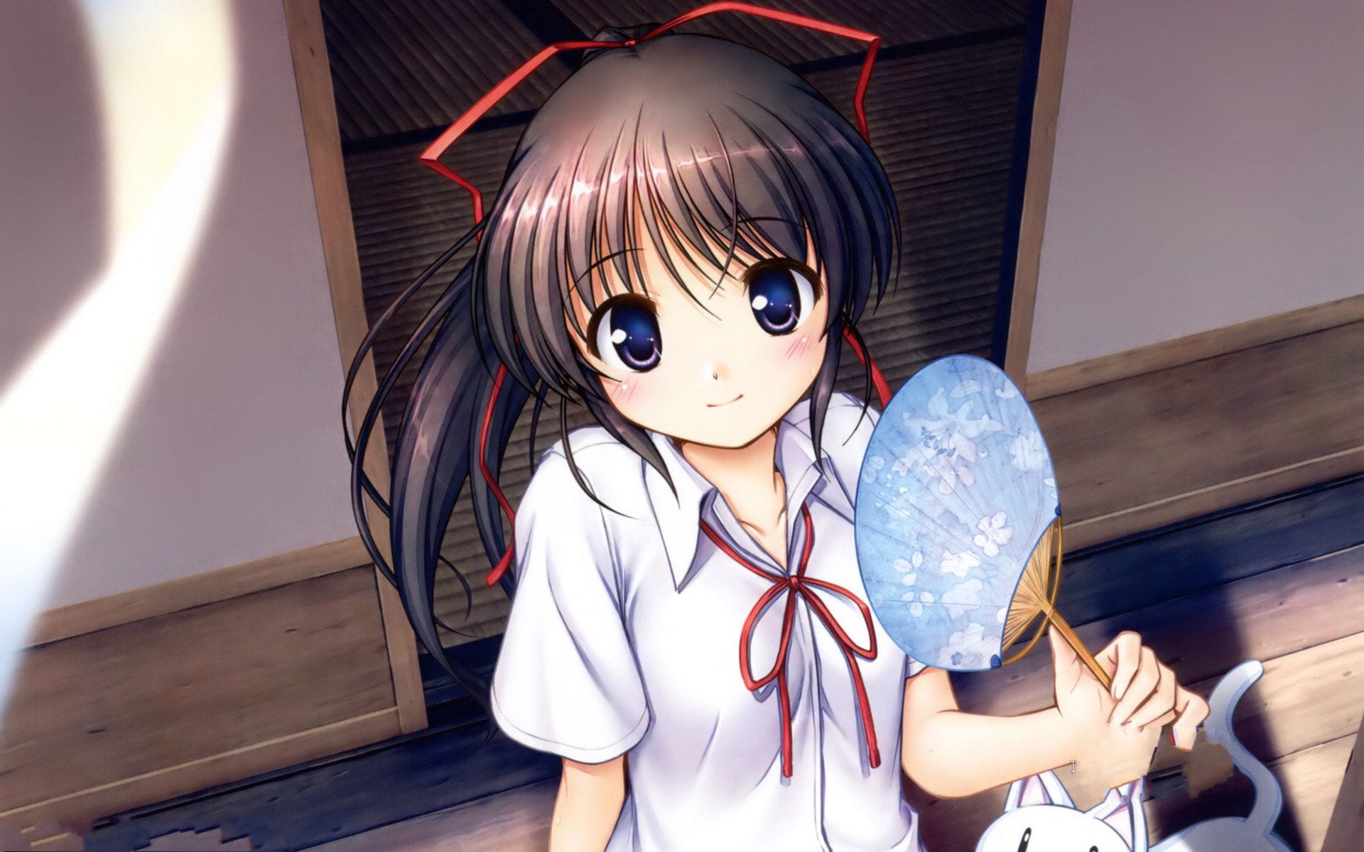 《大图书馆的牧羊人》美少女电脑壁纸