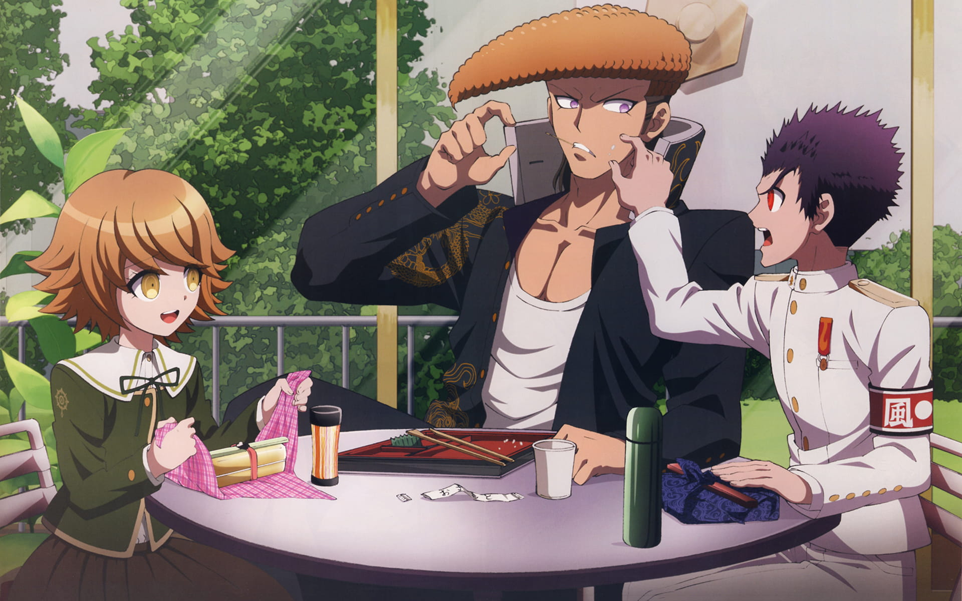 私立希望之峰学园《弹丸论破》动漫电脑壁纸