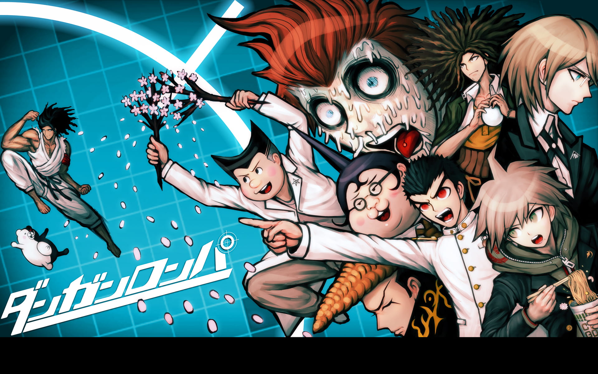 私立希望之峰学园《弹丸论破》动漫电脑壁纸