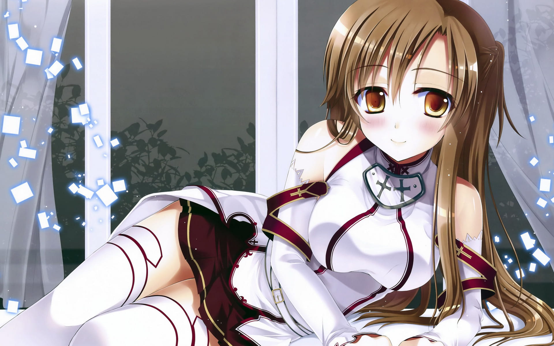 《刀剑神域》亚丝娜福利高清壁纸下载