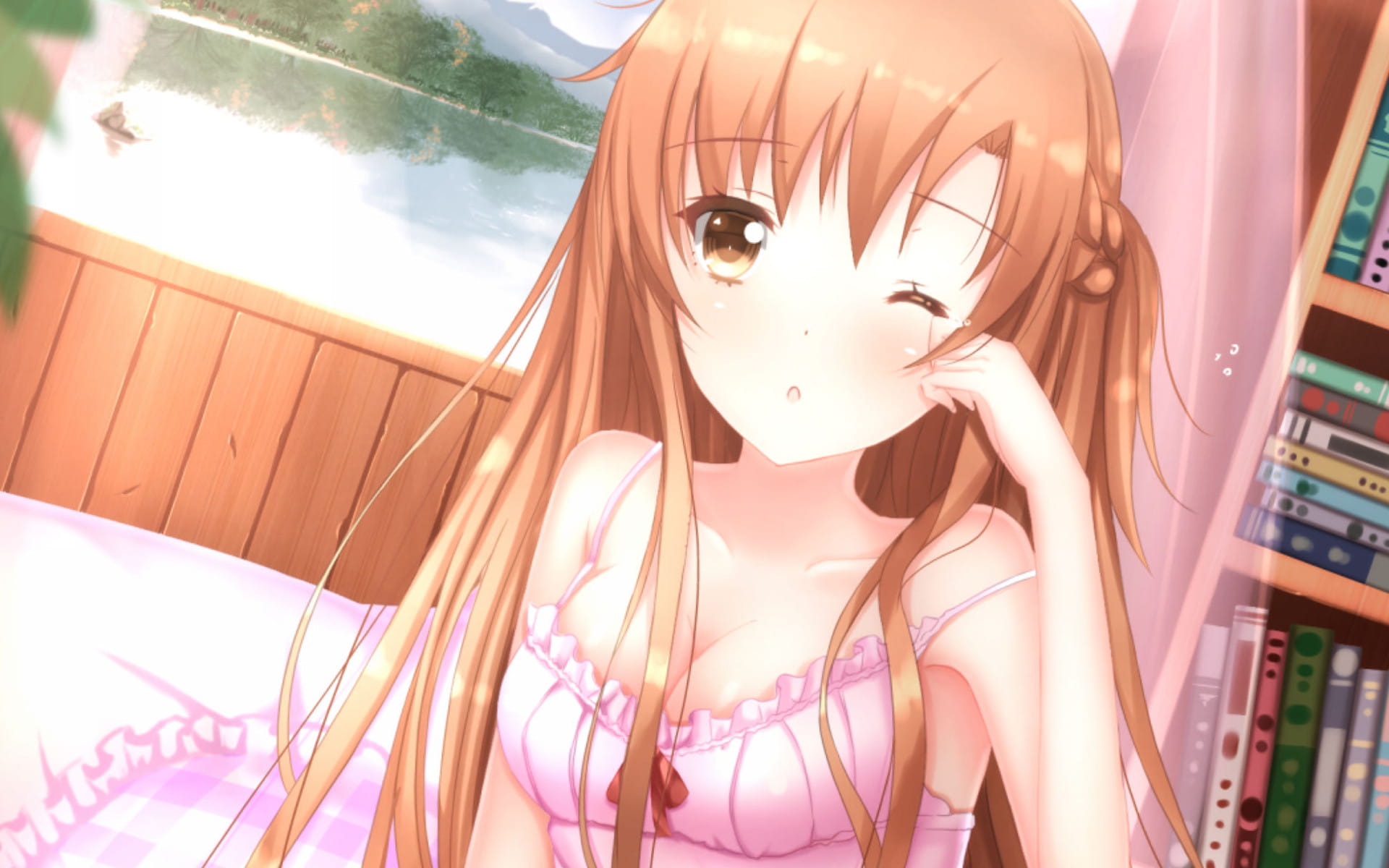 《刀剑神域》亚丝娜福利高清壁纸下载