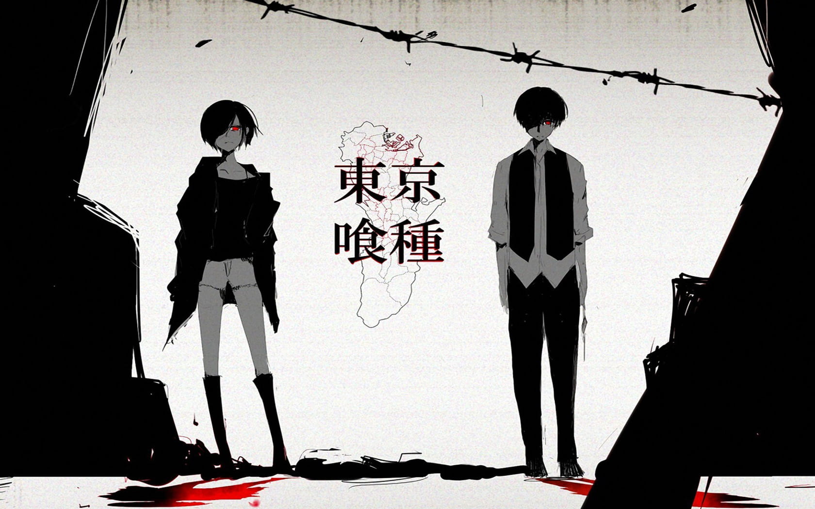 东京搜查官 金木研虐电脑壁纸下载