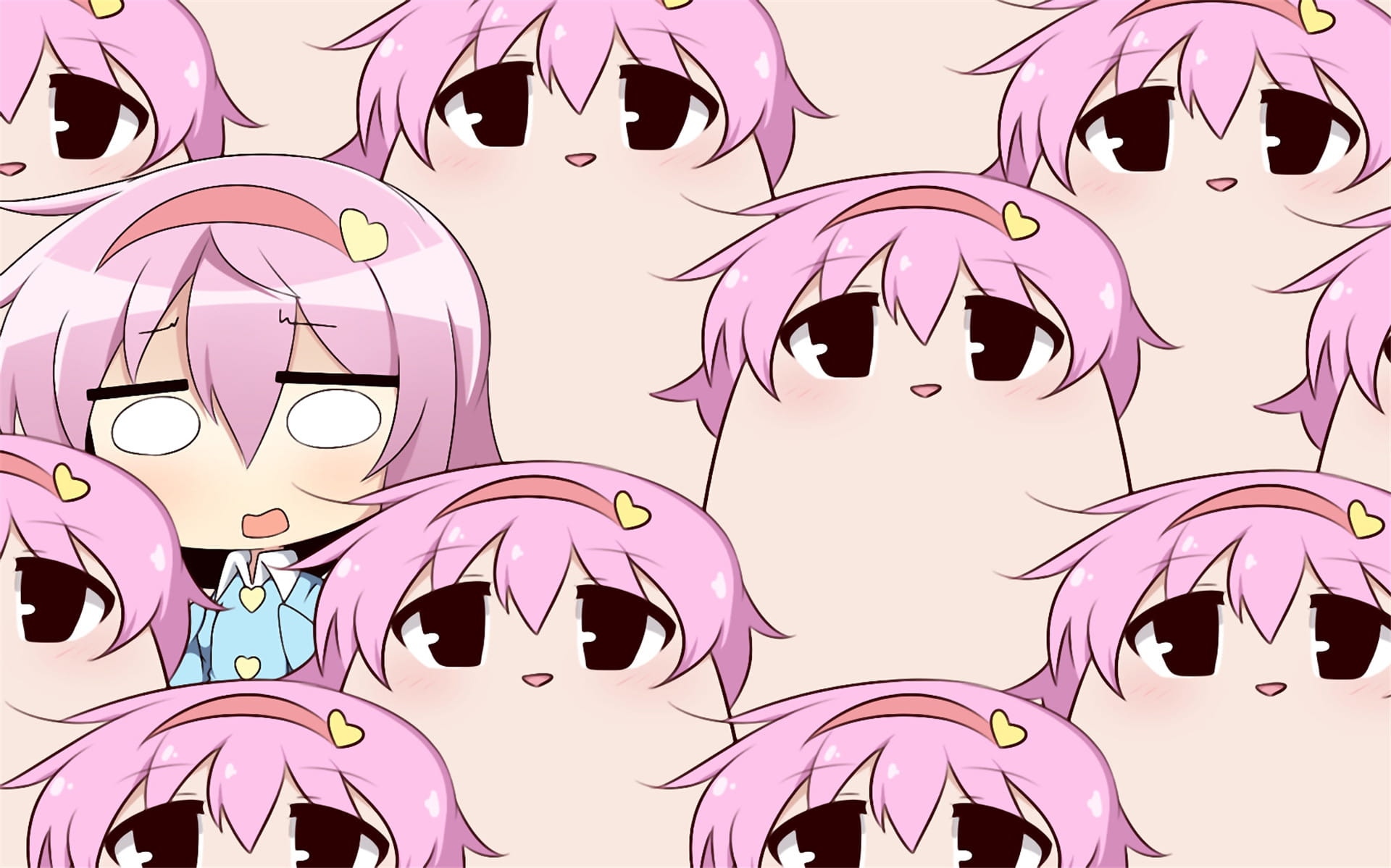 干物妹小埋 披着小埋皮肤高清动漫壁纸(一)