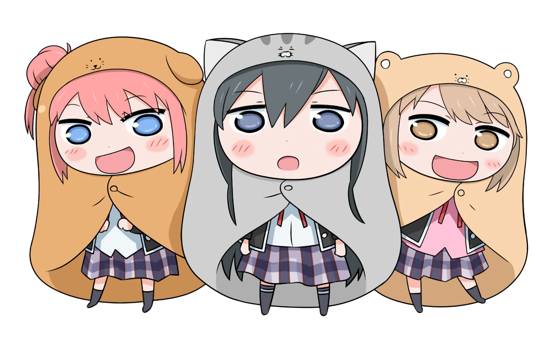 干物妹小埋 披着小埋皮肤高清动漫壁纸(一)