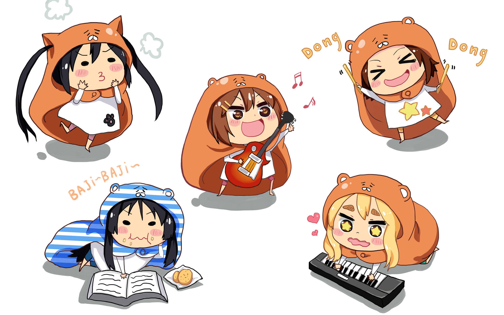 干物妹小埋 披着小埋皮肤高清动漫壁纸(一)