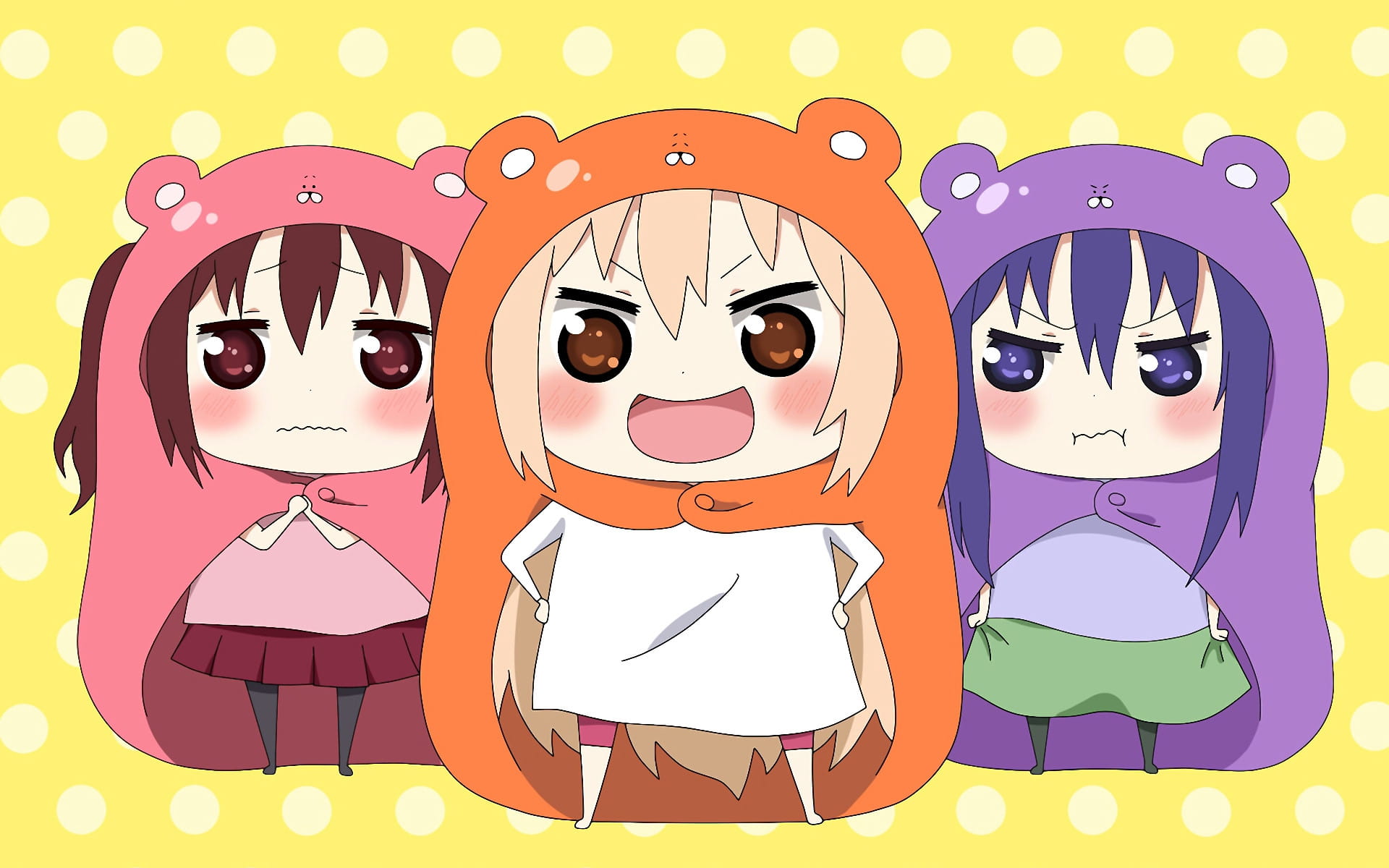 干物妹小埋 披着小埋皮肤高清动漫壁纸(一)