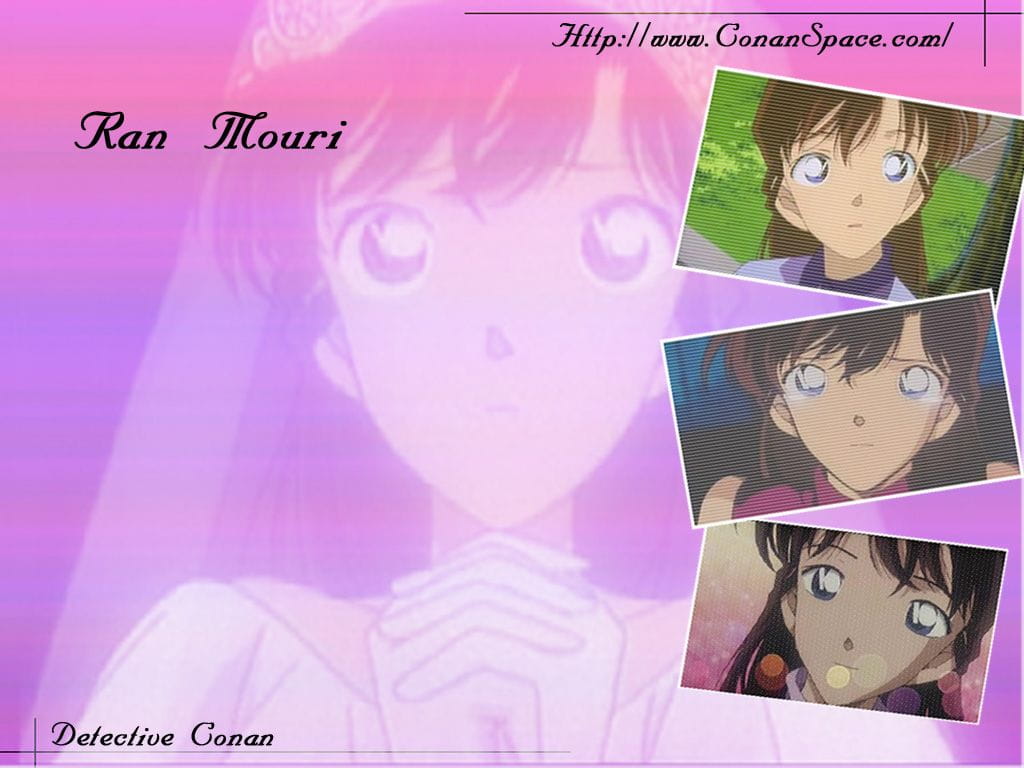 名侦探柯南 江户川柯南&毛利兰 高清动漫电脑壁纸下载