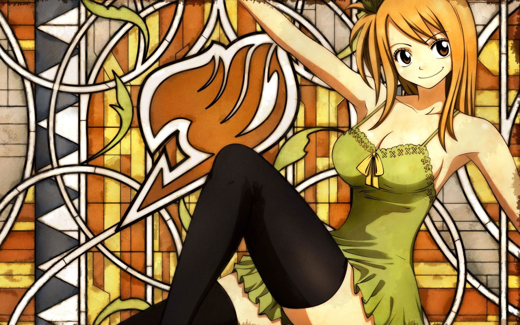 妖精的尾巴 露西动漫高清电脑壁纸下载