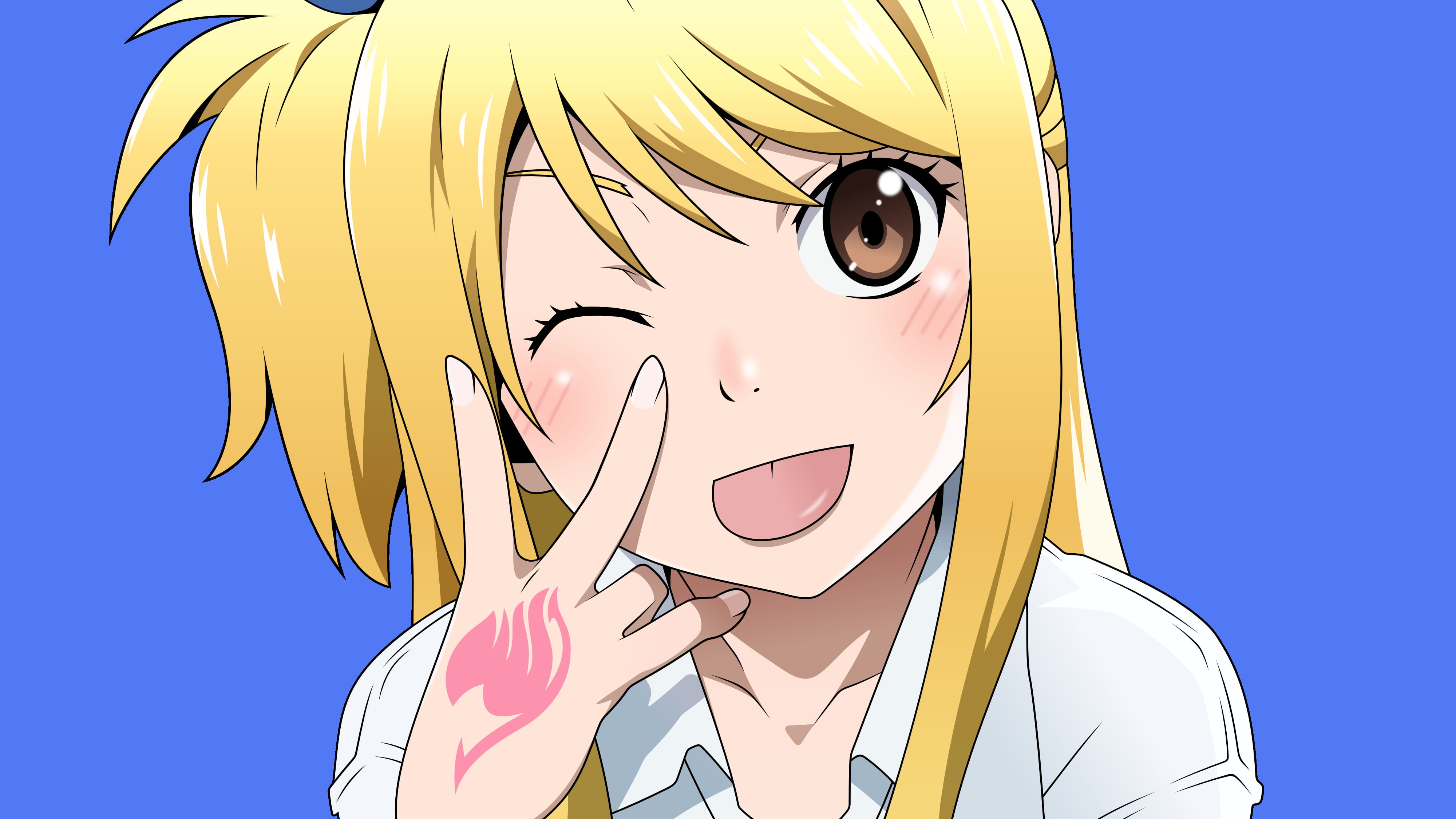 妖精的尾巴 露西动漫高清电脑壁纸下载