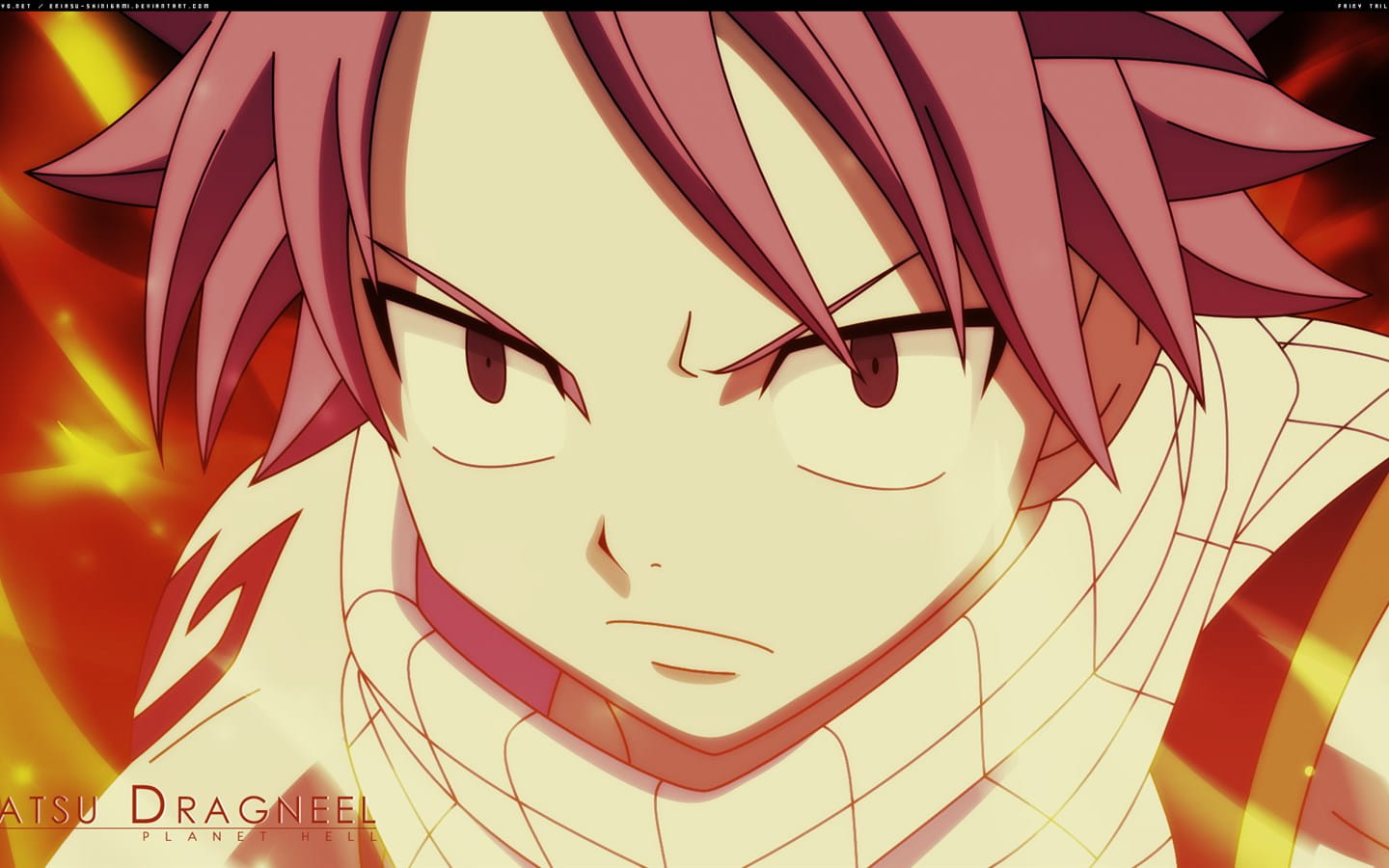 妖精的尾巴 Natsu 动漫电脑壁纸下载