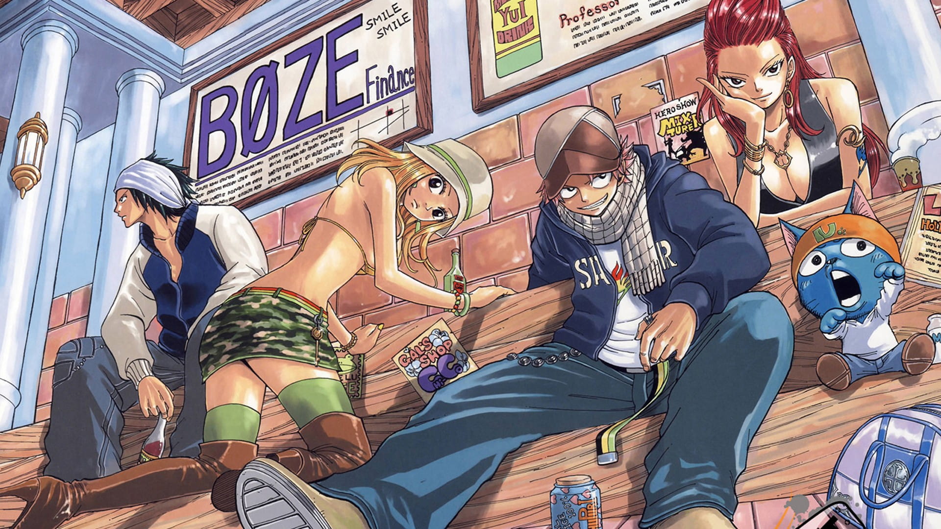 妖精的尾巴人物大全 动漫电脑壁纸下载第二辑