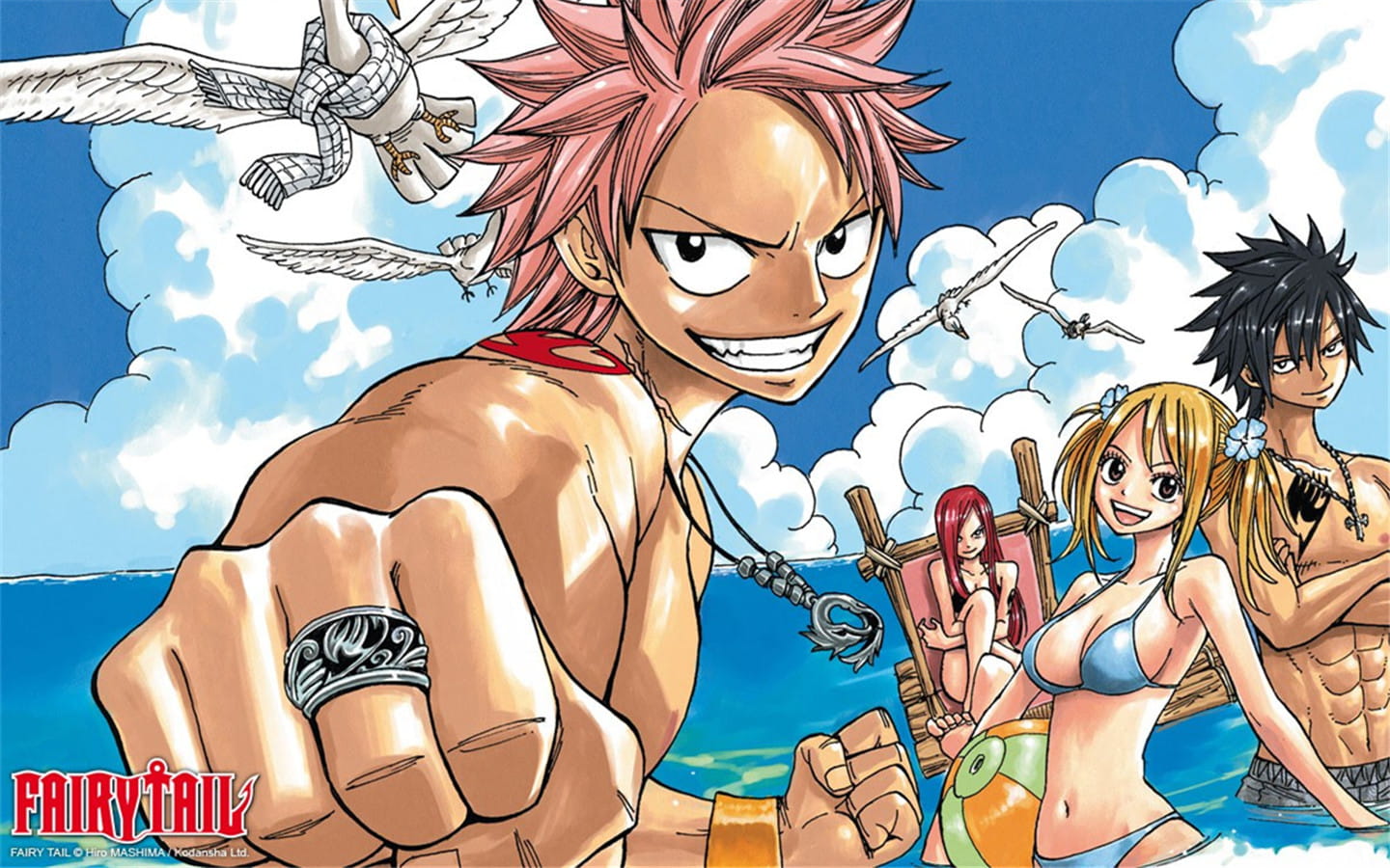 妖精的尾巴人物大全 动漫电脑壁纸下载第二辑