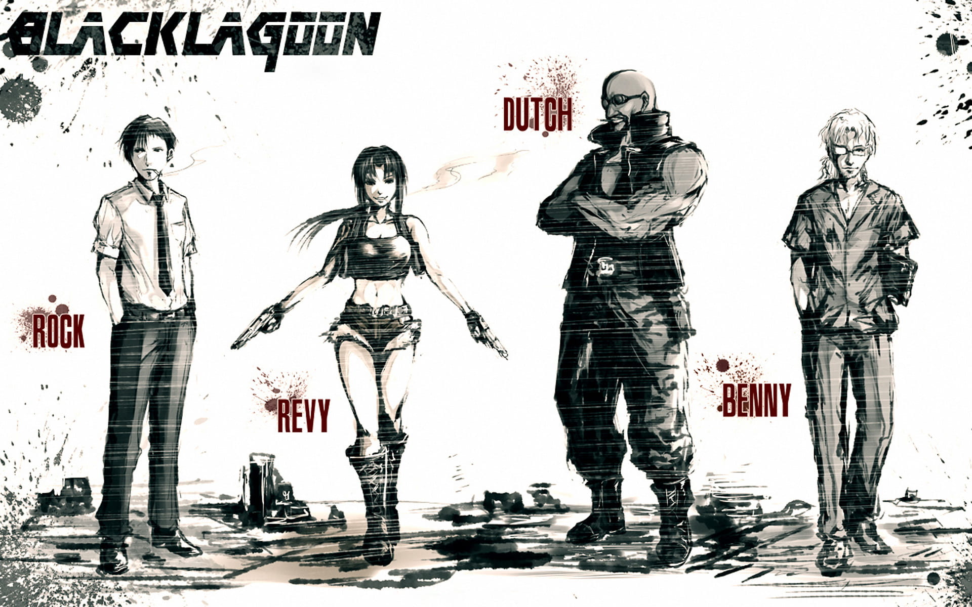 动漫《黑礁》酷炫高清电脑壁纸下载