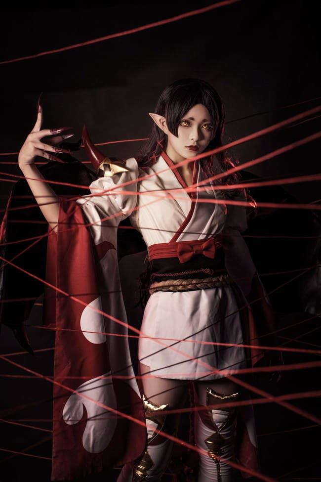 网易手游阴阳师 sr式神吸血姬 超还原cosplay