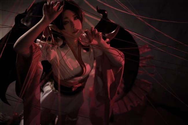 网易手游阴阳师 sr式神吸血姬 超还原cosplay