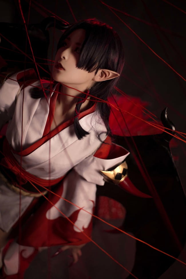 网易手游阴阳师 sr式神吸血姬 超还原cosplay