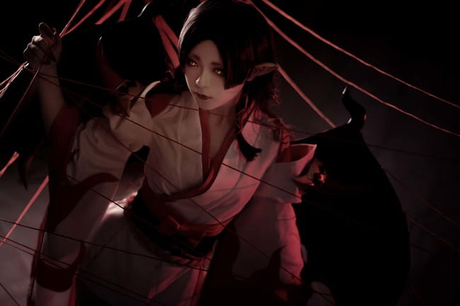 网易手游阴阳师 sr式神吸血姬 超还原cosplay