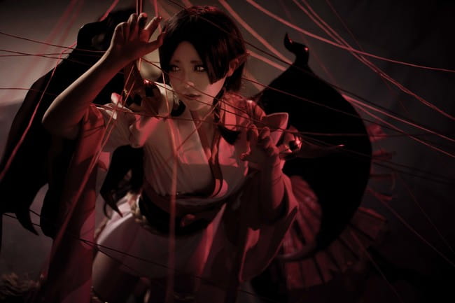 网易手游阴阳师 sr式神吸血姬 超还原cosplay