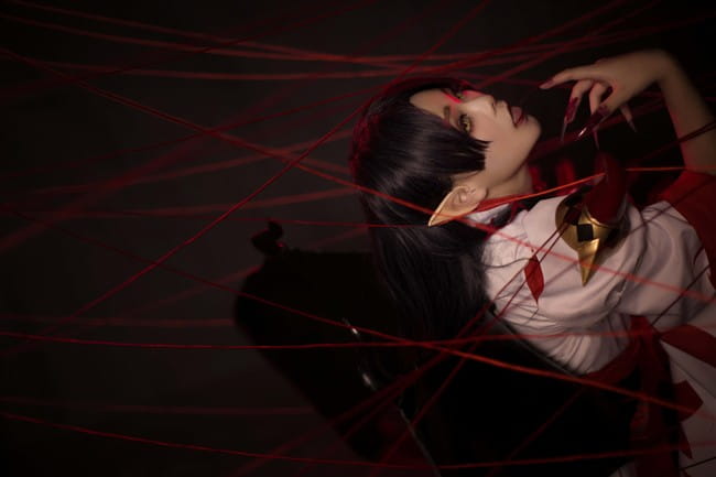 网易手游阴阳师 sr式神吸血姬 超还原cosplay