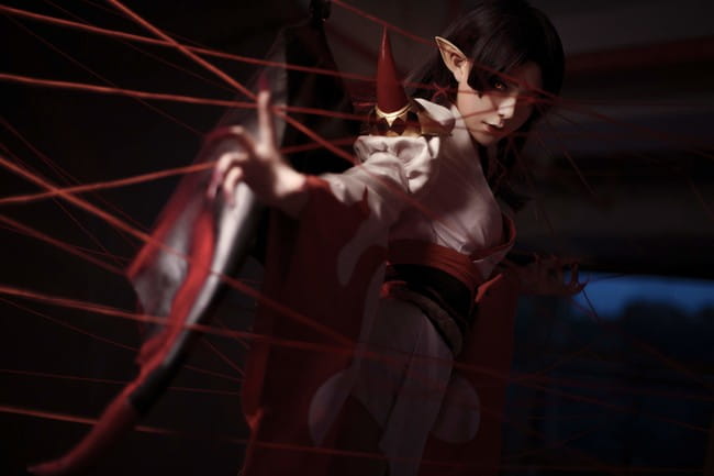 网易手游阴阳师 sr式神吸血姬 超还原cosplay