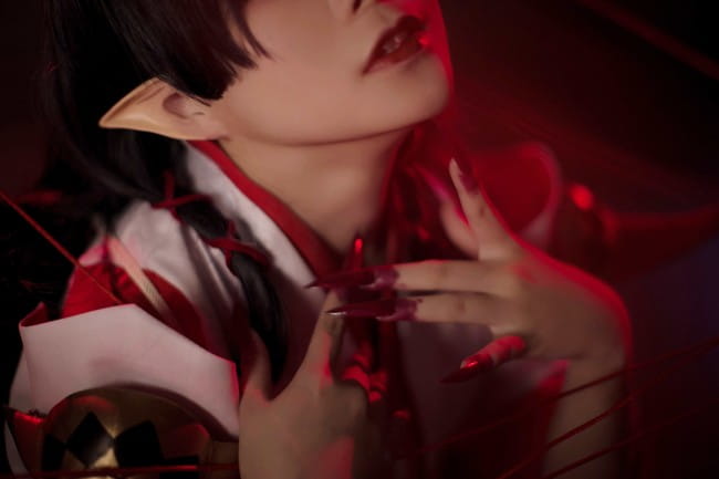 网易手游阴阳师 sr式神吸血姬 超还原cosplay