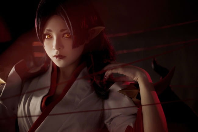 网易手游阴阳师 sr式神吸血姬 超还原cosplay