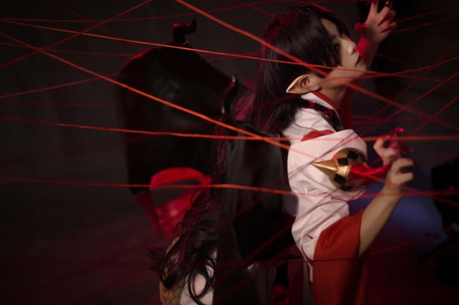 网易手游阴阳师 sr式神吸血姬 超还原cosplay