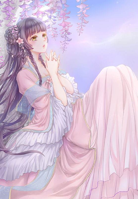 古韵之美 唯美古装少女手机壁纸