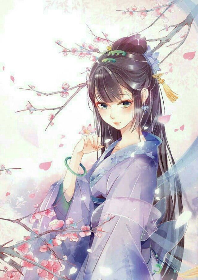 古韵之美 唯美古装少女手机壁纸