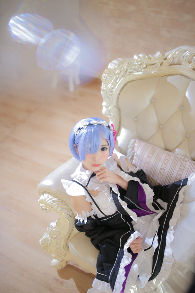 【授权】温柔的眼神 温柔的蕾姆COS