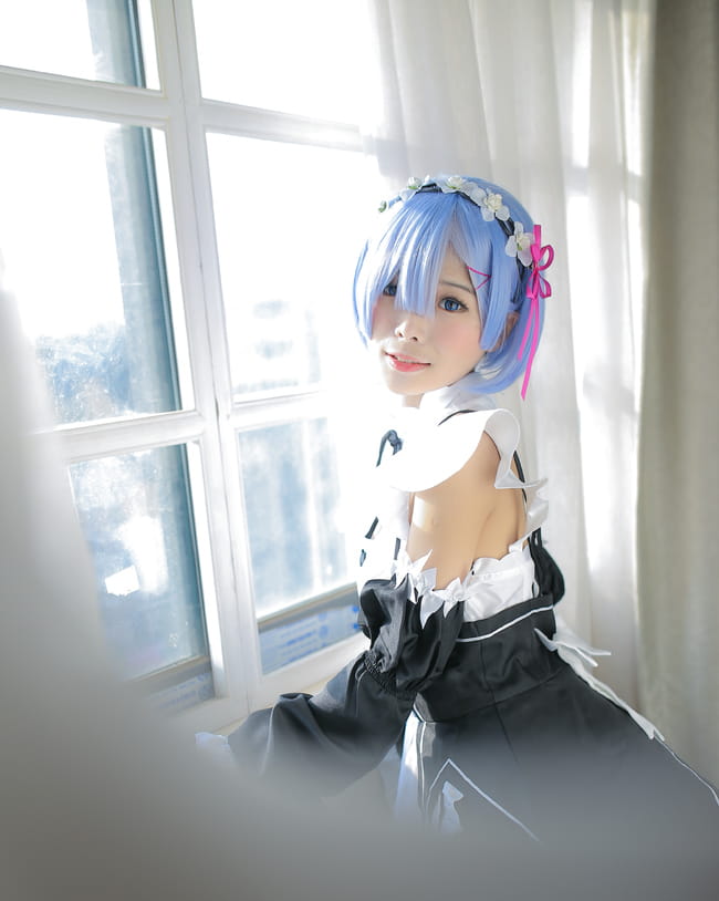 【授权】温柔的眼神 温柔的蕾姆COS