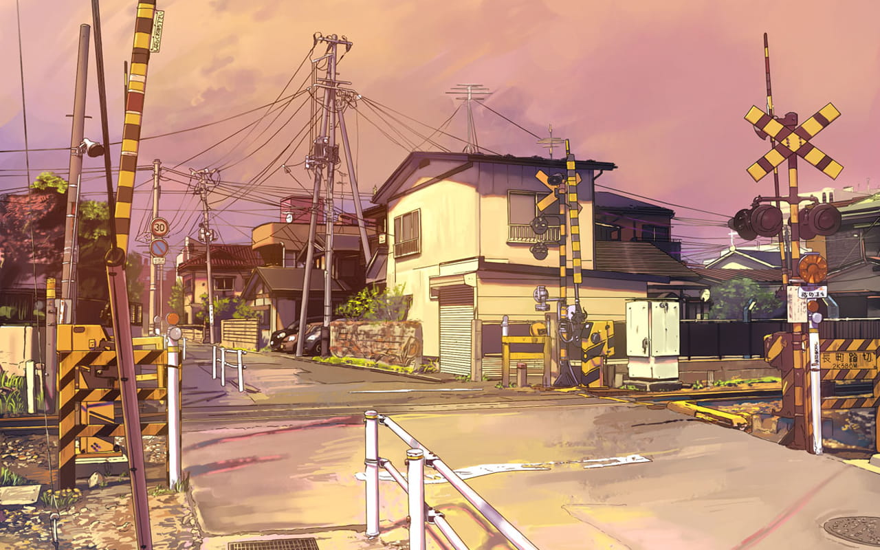 新海诚《秒速五厘米》高清桌面壁纸