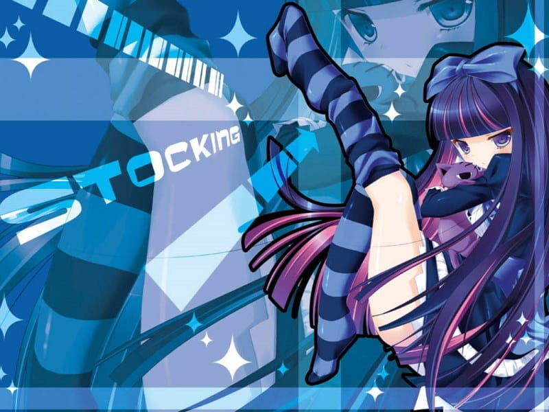 堕天吊带袜天使 插画同人电脑桌面壁纸