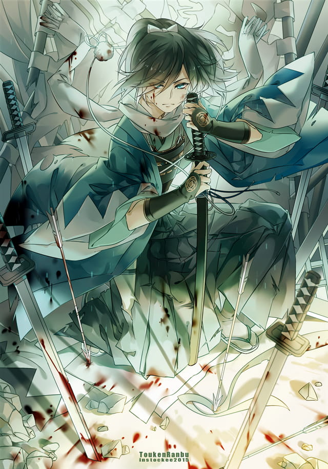 刀剑乱舞大和守安定 手机壁纸图集