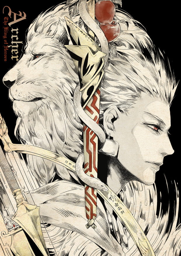 Fate/grand order 英雄王吉尔伽美什 动漫手机壁纸下载