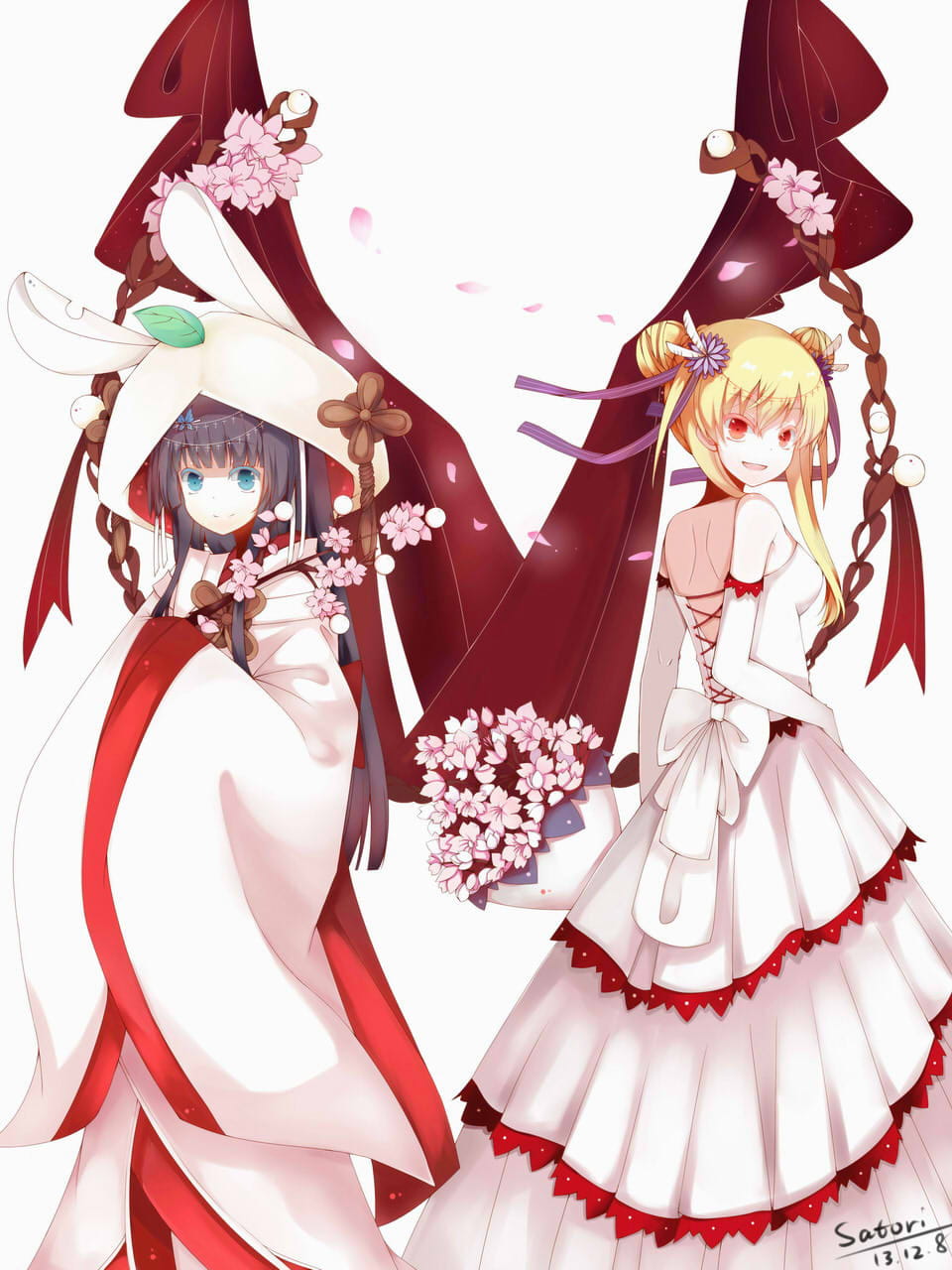 纯洁无暇 白无垢 动漫手机壁纸下载