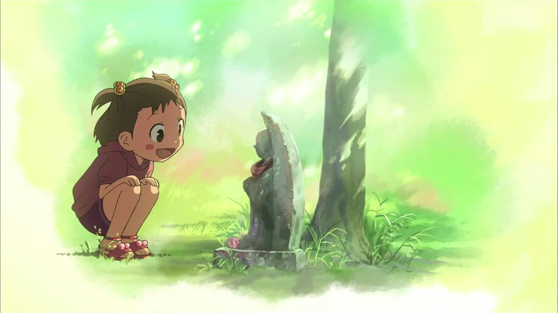 新海诚 某人的目光 温馨剧照动漫电脑壁纸下载