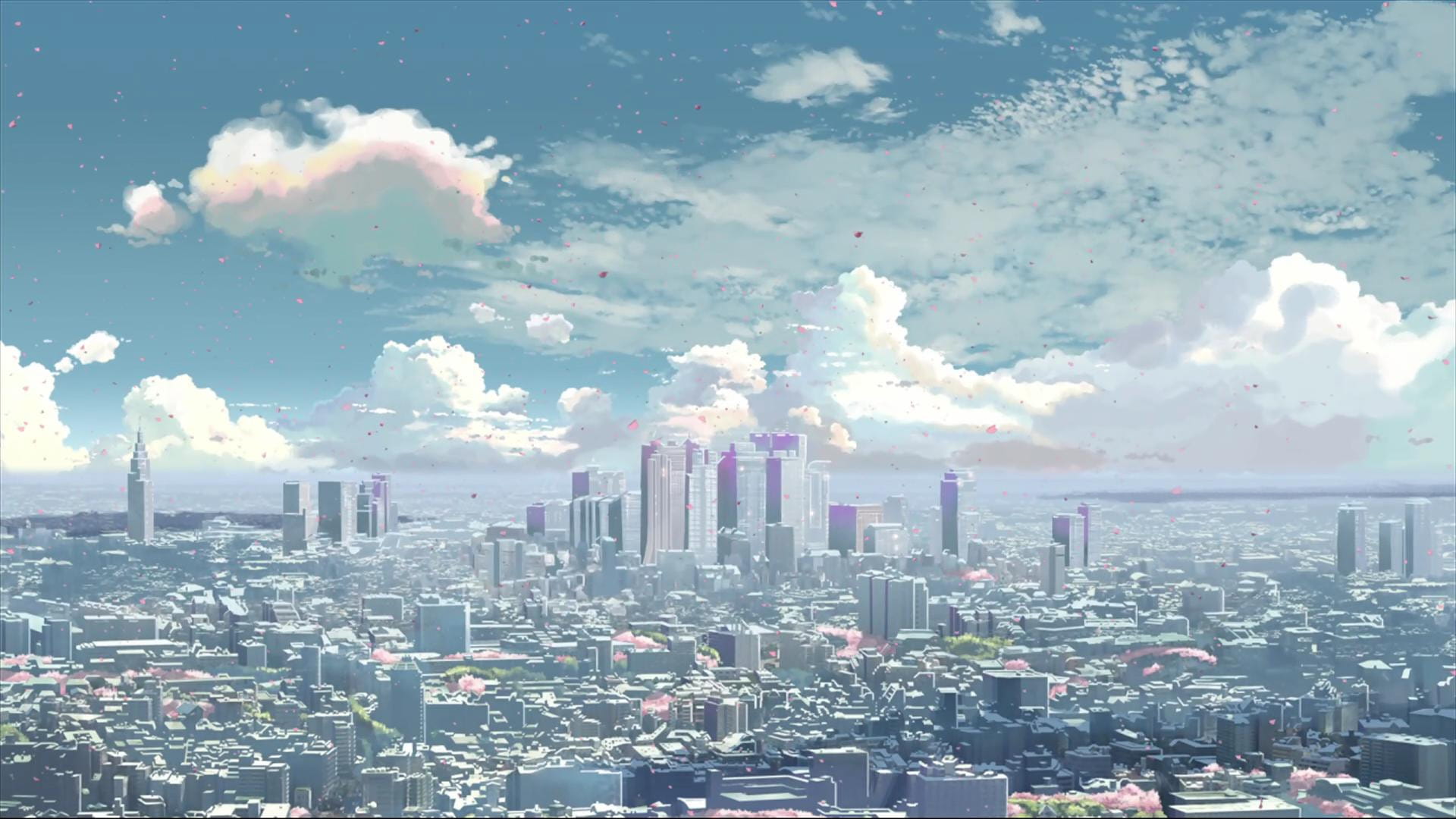 新海诚 秒速五厘米 唯美动漫电脑壁纸下载