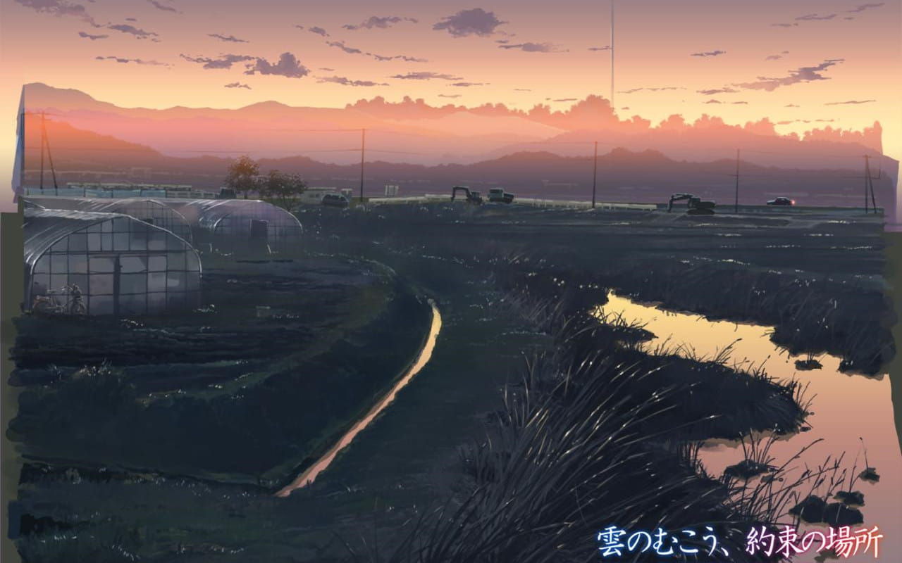 新海诚 云之彼端约定之地 唯美动漫电脑壁纸下载(1)