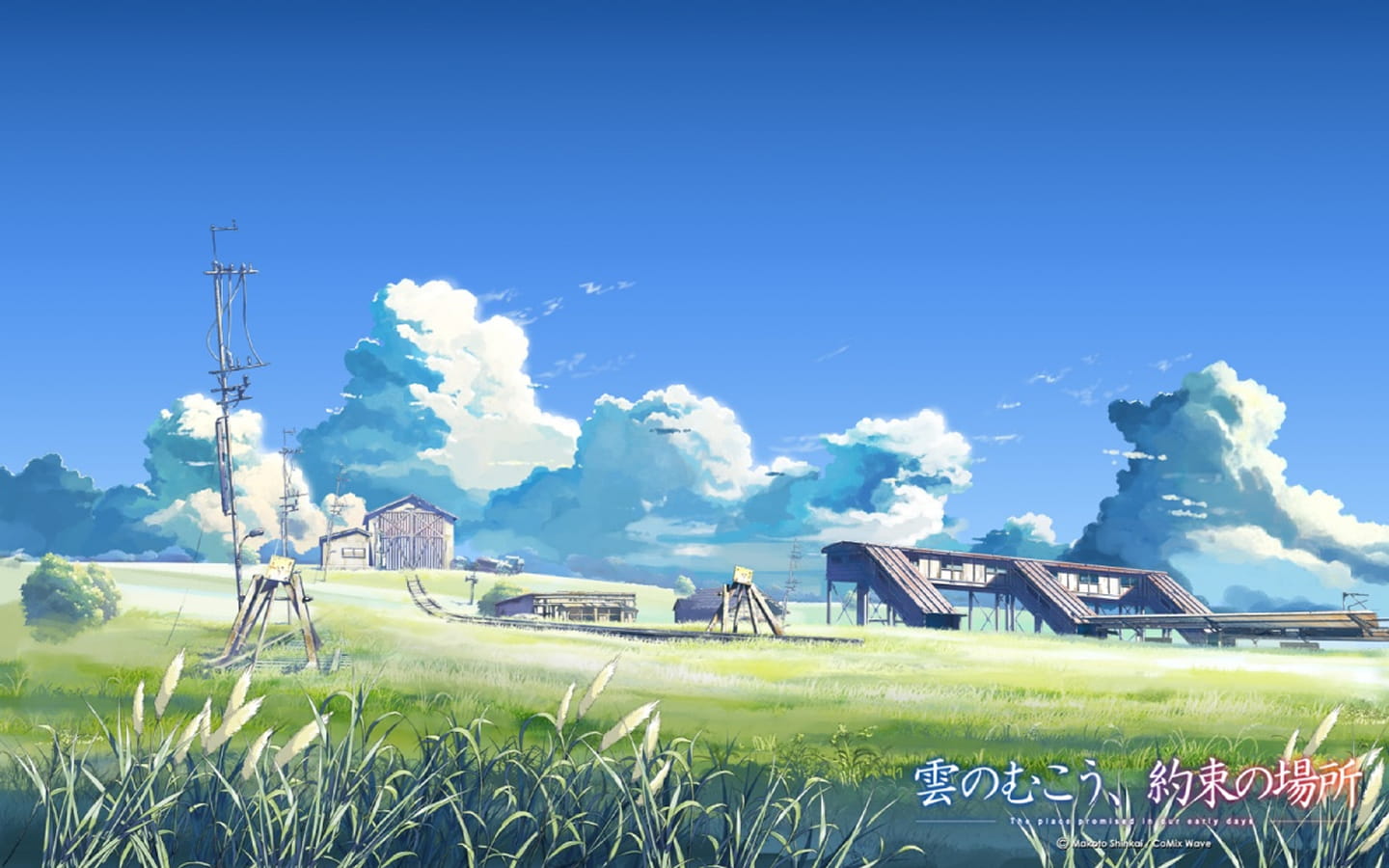 新海诚 云之彼端约定之地 唯美动漫电脑壁纸下载(1)