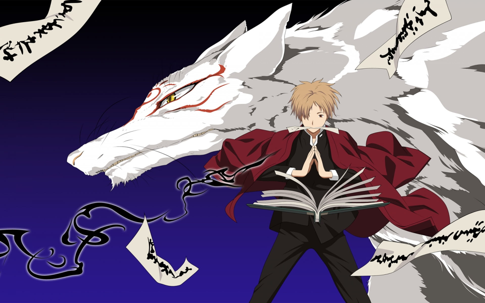 夏目友人帐 猫咪老师可爱桌面壁纸下载