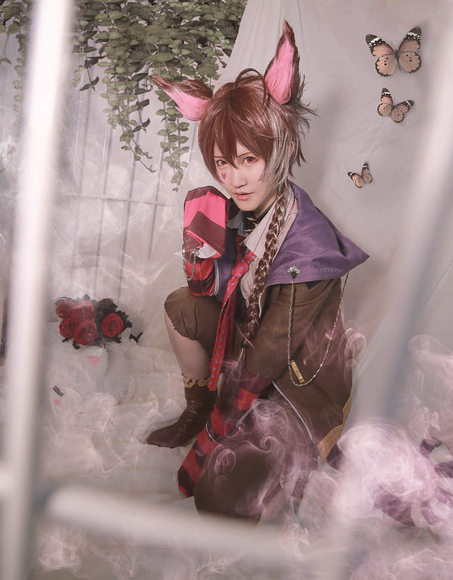 【授权】梦王国与沉睡的100王子 柴郡猫cos