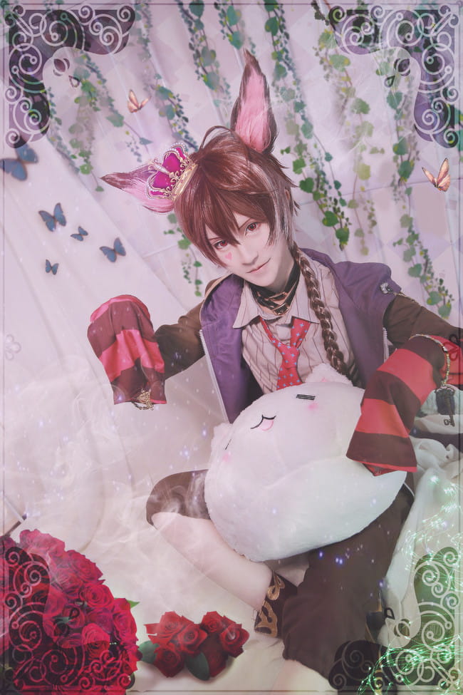 【授权】梦王国与沉睡的100王子 柴郡猫cos