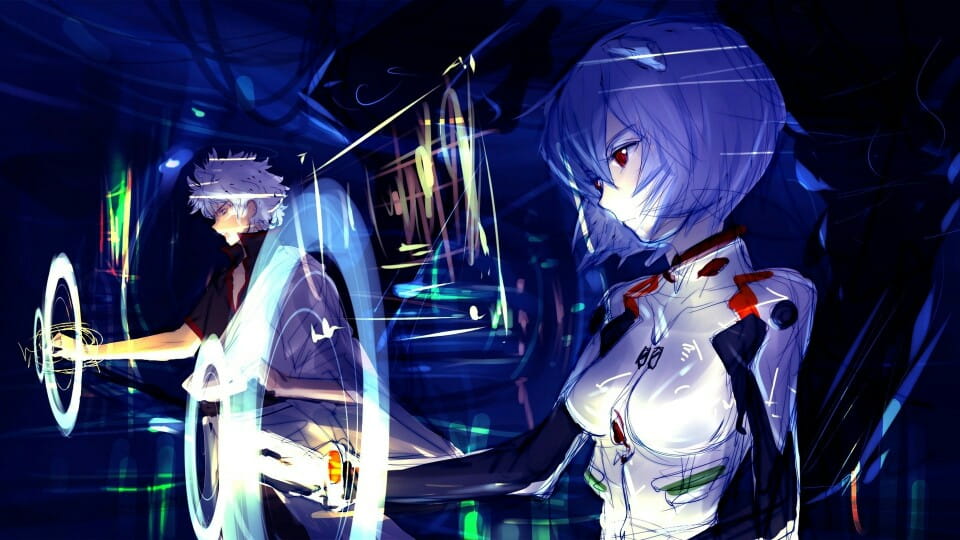 二次元大众女神 绫波丽电脑桌面壁纸下载