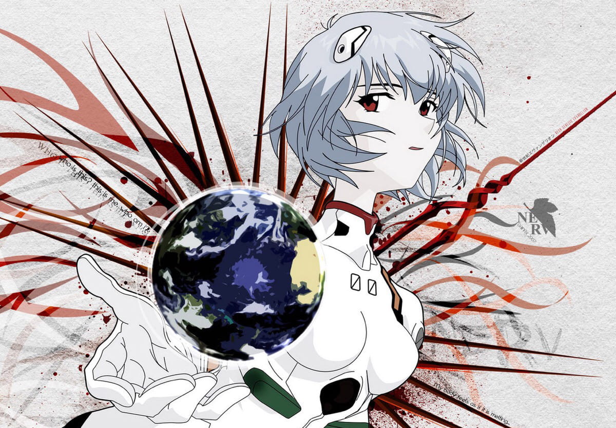 二次元大众女神 绫波丽电脑桌面壁纸下载