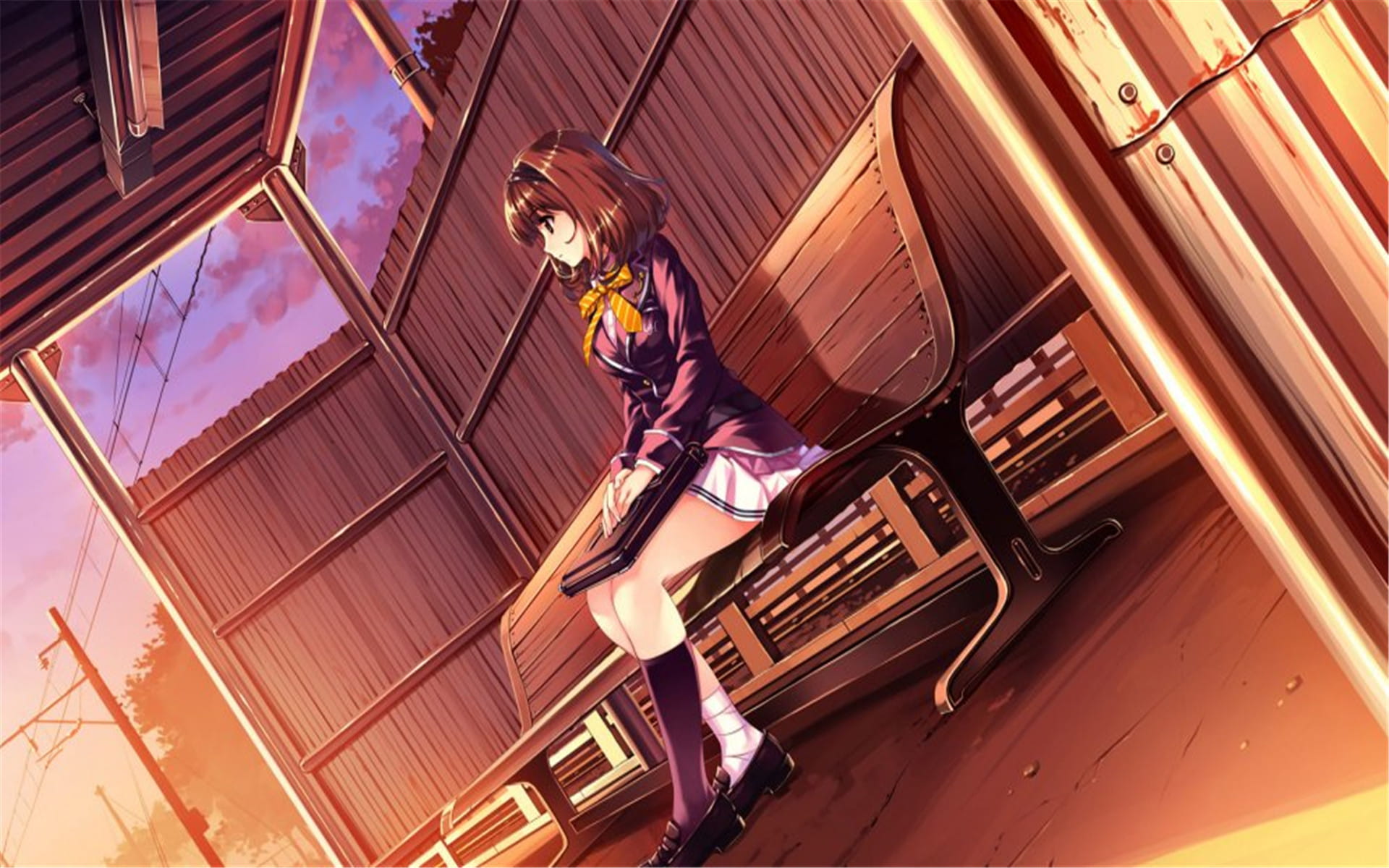 黑丝美腿《寻找遗失的未来》高清壁纸下载（一）